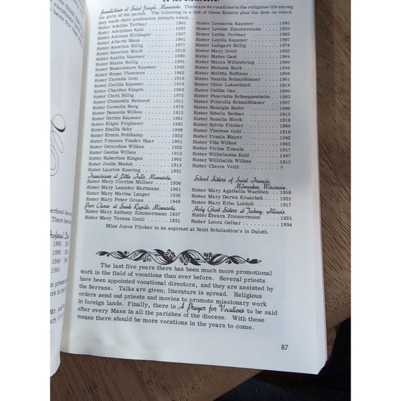 Pierz Minnesota Pierzana II religious Secular history 1865-1990 Book - Picture 7 of 11